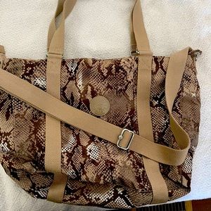 Kipling cross body laptop and book tote